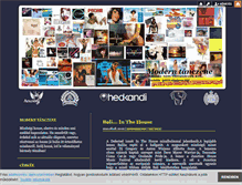 Tablet Screenshot of moderntanczene.blog.hu
