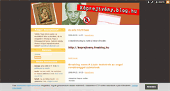 Desktop Screenshot of keprejtveny.blog.hu