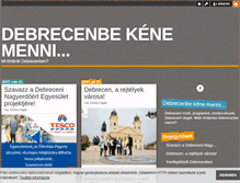 Tablet Screenshot of debrecen.blog.hu