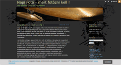 Desktop Screenshot of napifoto.blog.hu