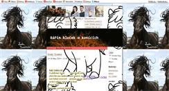 Desktop Screenshot of horsesatka.blog.cz