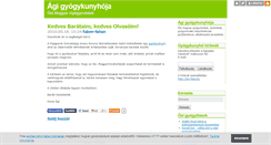 Desktop Screenshot of gyogykunyho.blog.hu