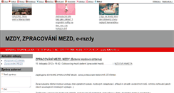 Desktop Screenshot of mzdy.blog.cz
