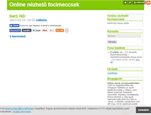 Tablet Screenshot of onlinefoci.blog.hu
