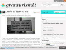 Tablet Screenshot of granturizmo.blog.hu