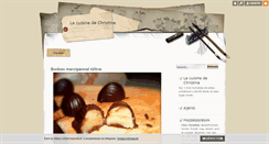Desktop Screenshot of chezchristine.blog.hu