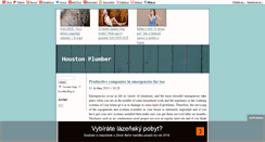 Desktop Screenshot of houstonplumbersonline.blog.cz