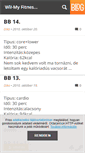 Mobile Screenshot of fitnesscoach.blog.hu