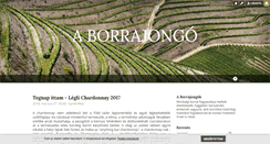 Desktop Screenshot of borrajongo.blog.hu