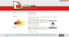Desktop Screenshot of kockagyar.blog.hu