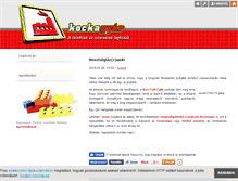 Tablet Screenshot of kockagyar.blog.hu