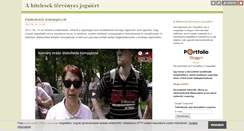 Desktop Screenshot of devizahitelmegoldas.blog.hu