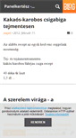 Mobile Screenshot of panelkertesz.blog.hu