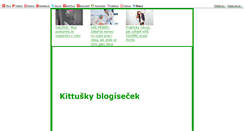 Desktop Screenshot of kittyyttik.blog.cz