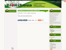 Tablet Screenshot of bioritmus.blog.hu