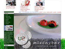 Tablet Screenshot of mlecny-bar.blog.cz