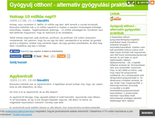Tablet Screenshot of gyogyulj-otthon.blog.hu