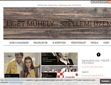 Tablet Screenshot of ligetmuhely.blog.hu