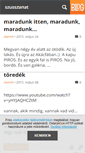 Mobile Screenshot of hermelinesholgy.blog.hu