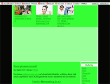 Tablet Screenshot of emilybrowning.blog.cz