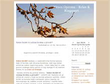 Tablet Screenshot of fitnesoprema.blog.rs