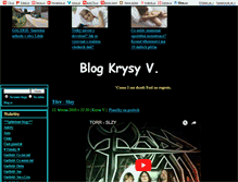 Tablet Screenshot of krysa-v.blog.cz