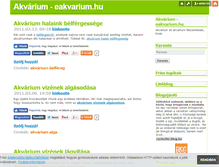 Tablet Screenshot of eakvarium.blog.hu