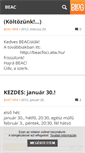 Mobile Screenshot of beac.blog.hu