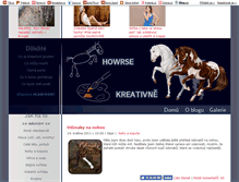 Tablet Screenshot of howrse-kreativne.blog.cz