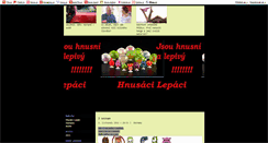 Desktop Screenshot of hnusaci-lepaci.blog.cz