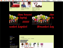 Tablet Screenshot of hnusaci-lepaci.blog.cz