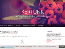 Tablet Screenshot of kertunk.blog.hu