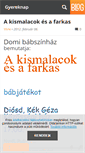 Mobile Screenshot of gyereknap.blog.hu