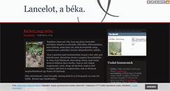 Desktop Screenshot of lancelotbeka.blog.hu