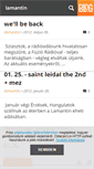 Mobile Screenshot of lamantin.blog.hu