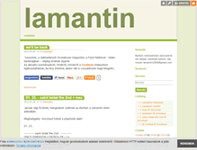 Tablet Screenshot of lamantin.blog.hu