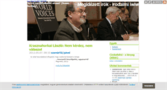 Desktop Screenshot of evocatio.blog.hu