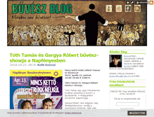 Tablet Screenshot of buvesz.blog.hu