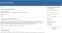 Desktop Screenshot of blogkatalog.blog.rs