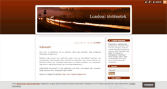 Desktop Screenshot of diainlondon.blog.hu