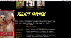 Desktop Screenshot of project-mayhem.blog.cz