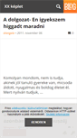 Mobile Screenshot of jogyerek.blog.hu