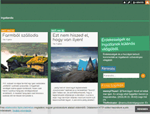 Tablet Screenshot of ingatlandia.blog.hu