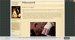 Desktop Screenshot of pokersztorik.blog.hu