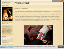 Tablet Screenshot of pokersztorik.blog.hu