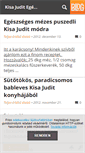 Mobile Screenshot of kisajudit.blog.hu