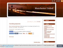 Tablet Screenshot of manchesterunited.blog.hu