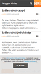 Mobile Screenshot of magyarhirlap.blog.hu