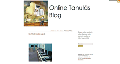 Desktop Screenshot of onlinetanulas.blog.hu
