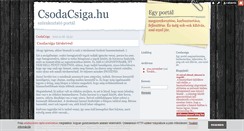 Desktop Screenshot of csodacsiga.blog.hu